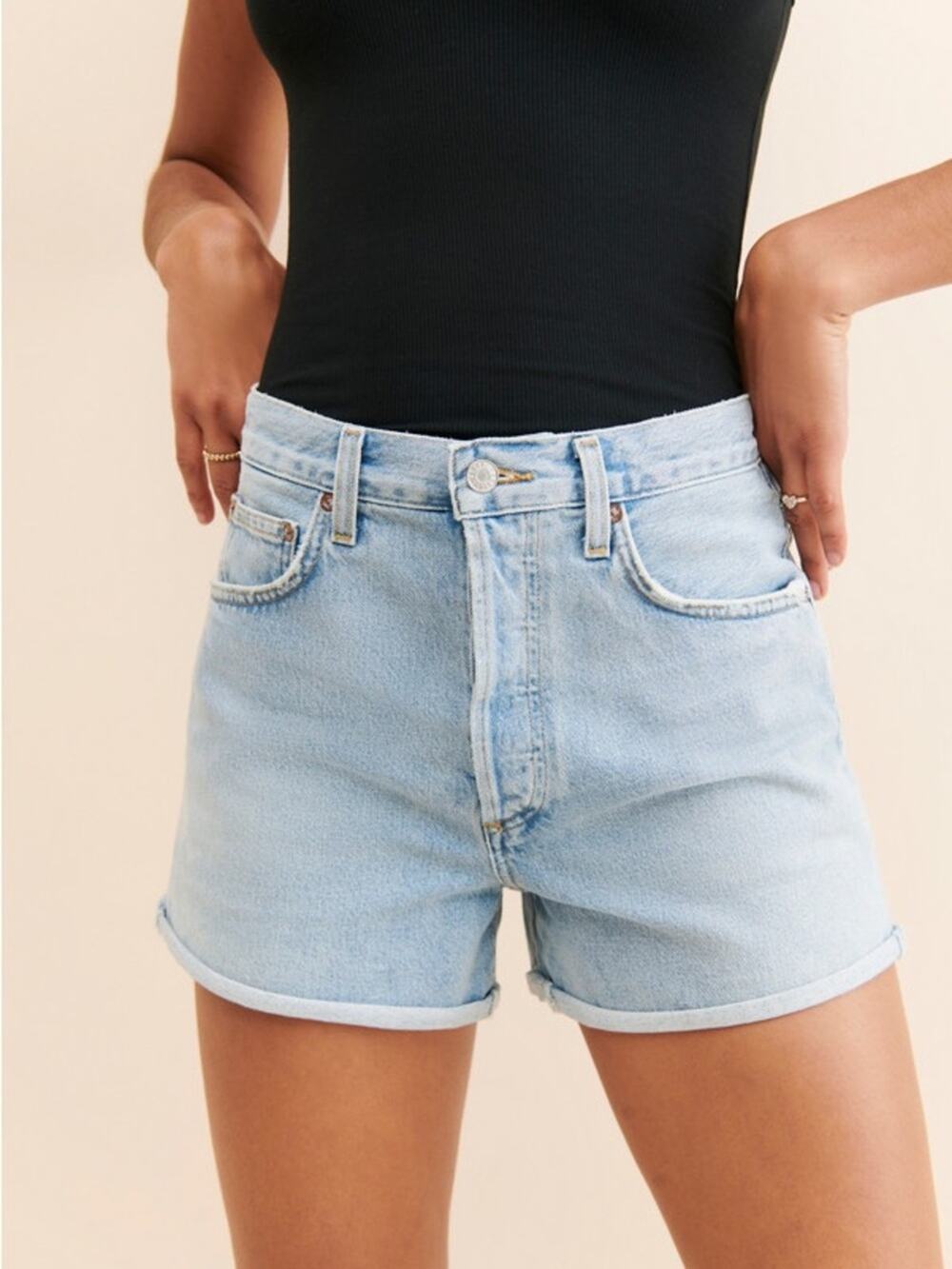 Agolde Dee Denim Shorts